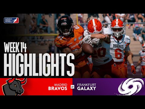 Madrid Bravos @ Frankfurt Galaxy - Highlights | Week 14 | Season 2025