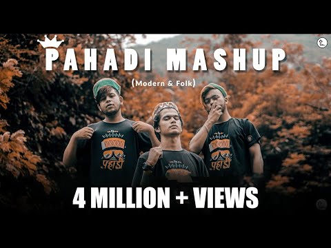 Modern & Folk Pahadi Mashup||Gadwali||Himanchali||Kumaoni||Jonsari||13 Songs one Beat||TEAMTORNADO