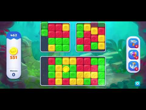 FISHDOM BLAST LEVEL 461 - 463 ~ No boosters