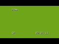 VHS Fast Forward Green Screen