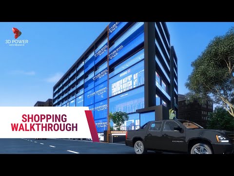 Phenomenal 3D Walkthrough Animation for Commercial Project 'Mantra Showrooms & Shops' By #3DPower.
