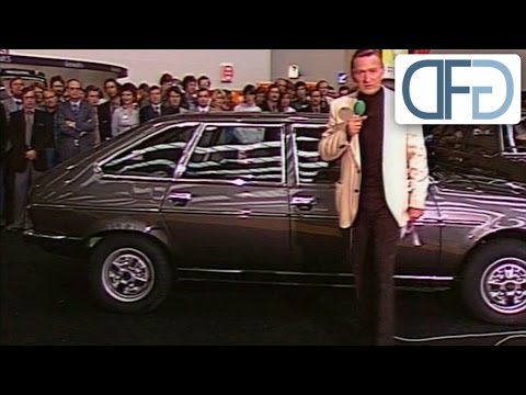 Renault 20 TS und Renault 30 TS auf der IAA 1977 | + Renault R4 und Renault Monasix