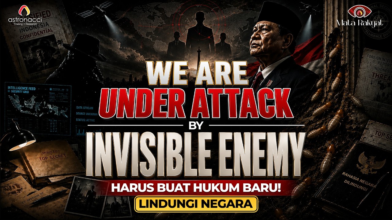 🚨EMERGENCY!!! PERANG SPIONASE KITA SUDAH DI JAJAH SEJAK 2009!! BUAT UU SPIONASE