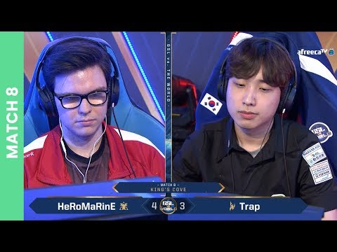 GSL vs the World 2019 - HeRoMaRInE vs Trap - Team Match 8