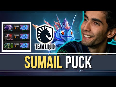 SUMAIL PUCK MUCH BETTER TO ABED ??? - DOTA2 7.29 GAMEPLAY
