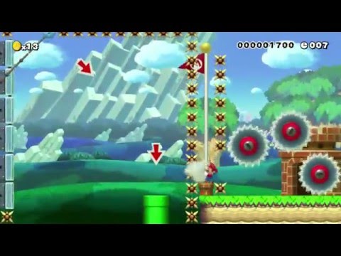 Super Mario Maker - 60 Second SPEEDRUN.... *MUCH HARDER*