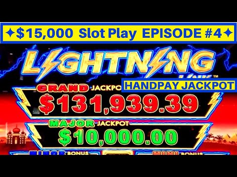 ★SPECIAL★!! High Limit Lightning Link Slot HANDPAY JACKPOT | EPISODE-4 | Live Slot Play w/NG Slot Video
