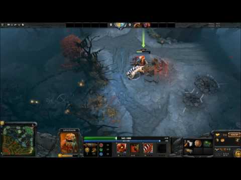 Dota 2 Howto Jungle 6.88 - Lifestealer 6:37 mins Armlet of Mordiggian - Dire Guide