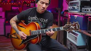 Video thumbnail for D'Angelico Excel Style B | Archtop Hollow Body Guitar by R.J. Ronquillo