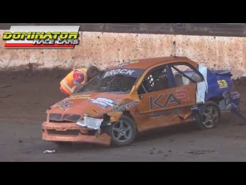 National 4's - Heat 2 - Kingaroy Speedway - 23.01.16