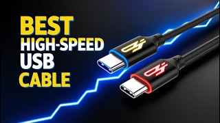 5 Best High-Speed Data Cables in 2025 | Fast Charging & Sync