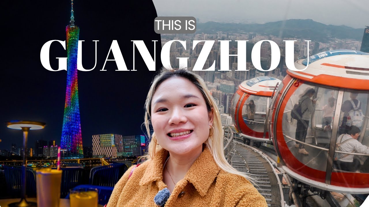 Guangzhou Itinerary: Must Visits and Canton Tower! China Travel Vlog 🇨🇳