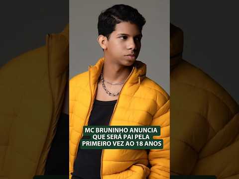 Singer MC Bruninho, famous for the hit song "Jogo do Amor," announced that he will be a father fo...
