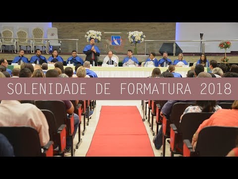 Solenidade de Formatura 2018