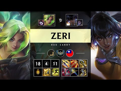 Zeri ADC vs Nilah - TW Challenger Patch 25.07