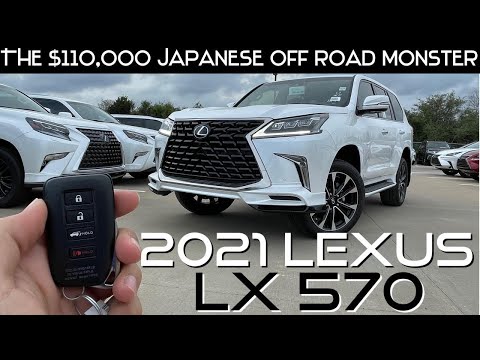 2021 Lexus LX 570: Start up & Full Review