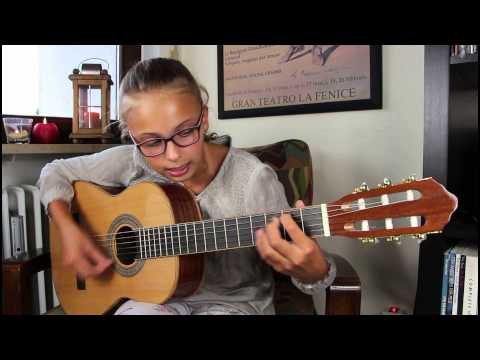 Let Her Go - Passenger - played by Marie (Guitar Student Perfromance)