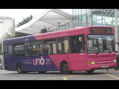 Universitybus Dennis Dart SLF (Pointer 2) DP117 C17 UNO on route 21 to UoN Park Campus