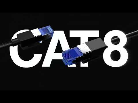 UGREEN CAT 8 Ethernet Cable High Speed 40Gbps  Braided RJ45 LAN Gigabit Network HSN Tech