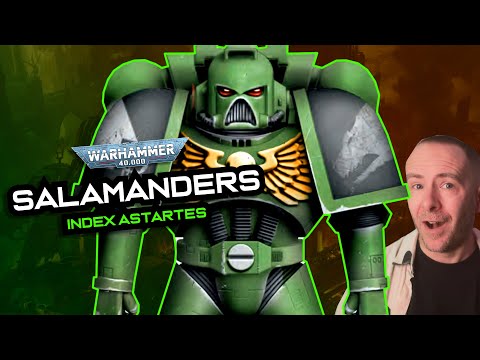 The SALAMANDERS Chapter: Origins & Lore | Warhammer 40k Index Astartes