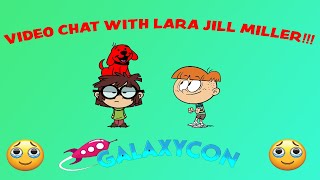 I VIDEO CHATTED WITH LARA JILL MILLER!!!!!! video