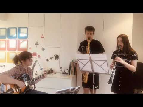 Summertime - clarinet tenor sax duet