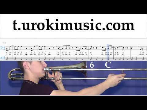 The Archer Sheet Music Trombone - Taylor Swift The Archer Tutorial