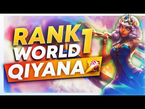 RANK 1 PLAYS QIYANA JUNGLE (ONE SHOT AD ASSASSIN)?! | League of Legends