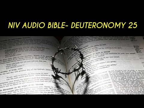 DEUTERONOMY 25 NIV AUDIO BIBLE (with text)