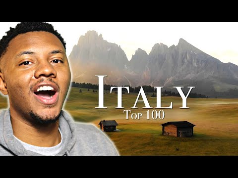 AMERICAN REACTS To Top 100 Places To Visit In Italy