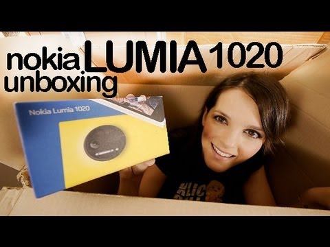 Nokia Lumia 1020 unboxing