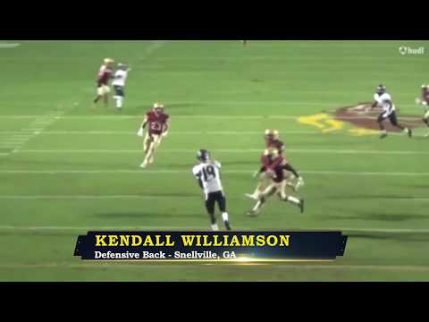 Kendall Williamson - Brookwood Defensive Back - Highlights
