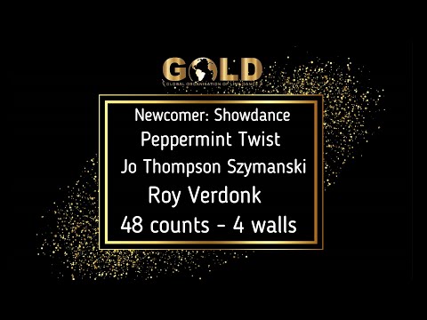 GOLD Open Line Newcomer - Dance 3: Showdance "Peppermint Twist" - Demo with music