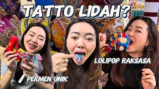 Download lagu AKU TATTO LIDAH #dewivanow #jajananunik #permenunik #permen  mp3