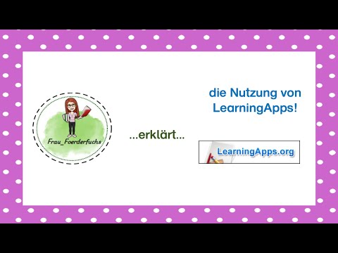 Nutzung von LearningApps