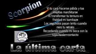 Scorpion-La Ultima Carta