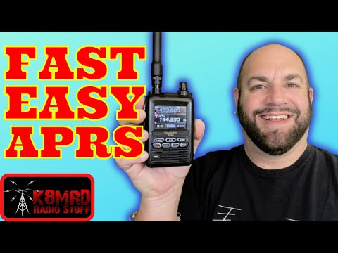 Easiest Way To Setup APRS Yaesu FT5DR Step By Step