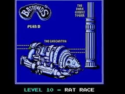 Battletoads Nes Level 10 Rat Race