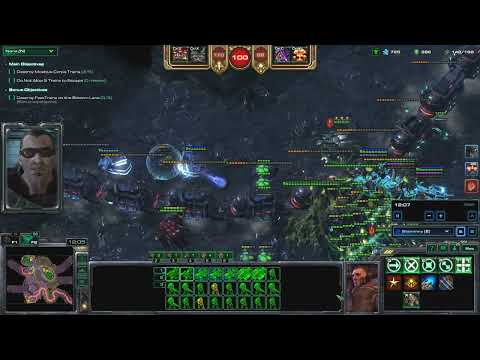 StarCraft 2 Co-Op Mengsk P2 lvl 1000 The perfect army Composition!!!