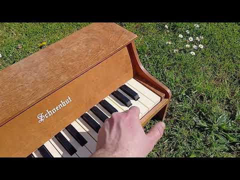 chromatic toy piano 30 KEYS SCHOENHUT - MINT CONDITION - sound family : celesta mustel musical saw martenot Wurlitzer michelsonne ... image 3