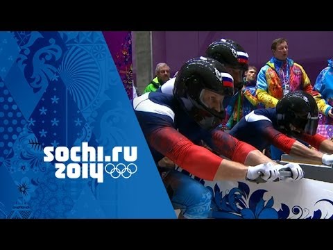 Bobsleigh - Four-Man Heats 1 & 2 | Sochi 2014 Winter Olympics