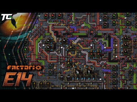 Factorio 0.17 || E14 - Launching a Rocket Full of Fish || TimmyCarbine