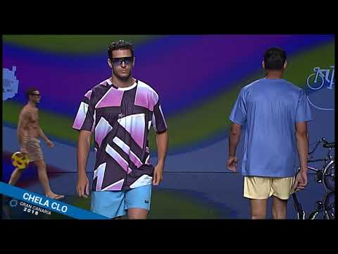 CHELA CLO EN LA SEMANA DE LA MODA BAÑO DE GRAN CANARIA