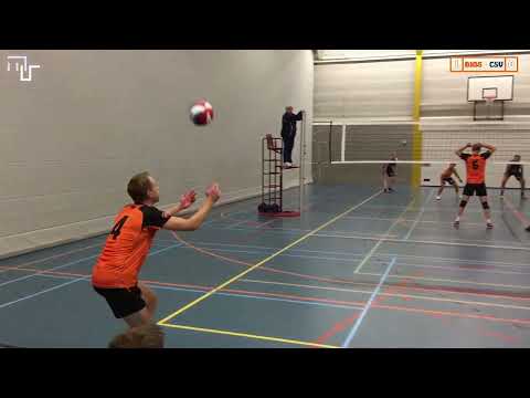 Volleybal Heren 3e Divisie B: Camping Krolsbergen / DIOS H1 - C.S.V. H2 [14-10-2022]