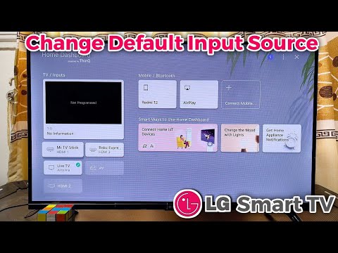 LG Smart TV: How to Change Default Input Source