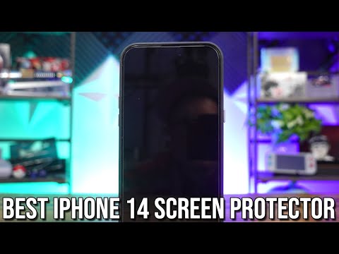 Spigen Tempered Glass Screen Protector [GlasTR EZ FIT] designed for iPhone 14 Pro [Case Friendly] - Sensor Protection / 2 Pack video review thumbnail