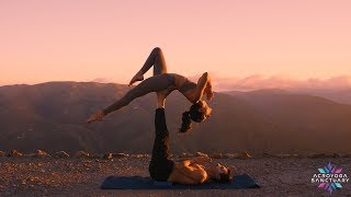 Sunset Acroyoga Flow for Beginners