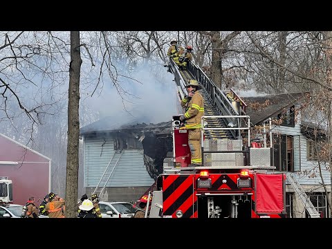 Structure Fire with Rescues, Heidelberg Twp, Pa - 2.16.22