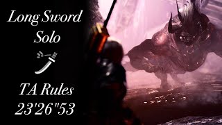 【MHW】極ベヒーモス討滅戦 太刀 ソロ 23'26"53 TA Wiki Rules / Extreme Behemoth Long Sword Solo