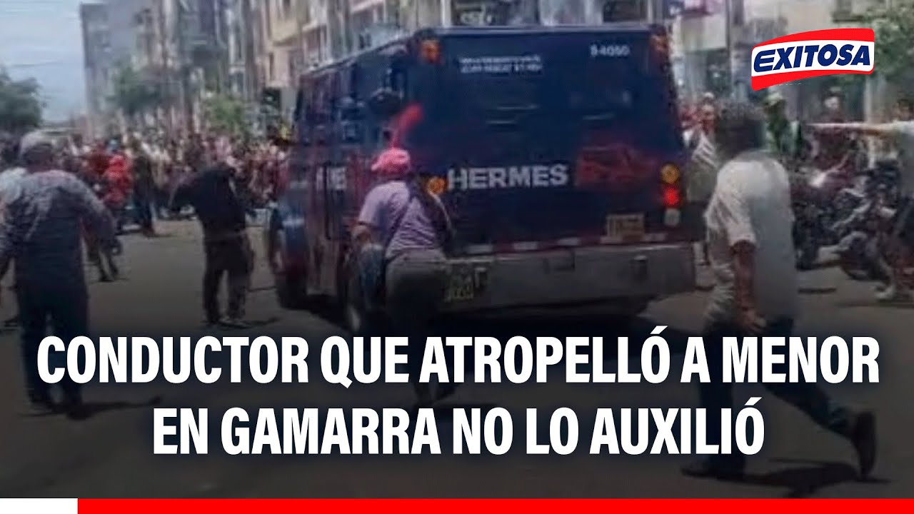 🔴🔵 Niño murió atropellado en Gamarra: Conductor debió auxiliar al menor, señala experto
